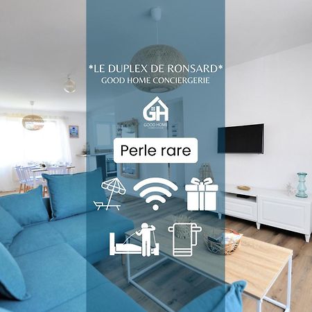 *Le Duplex De Ronsard*Plage Et Centre-Ville Dunkirk Luaran gambar