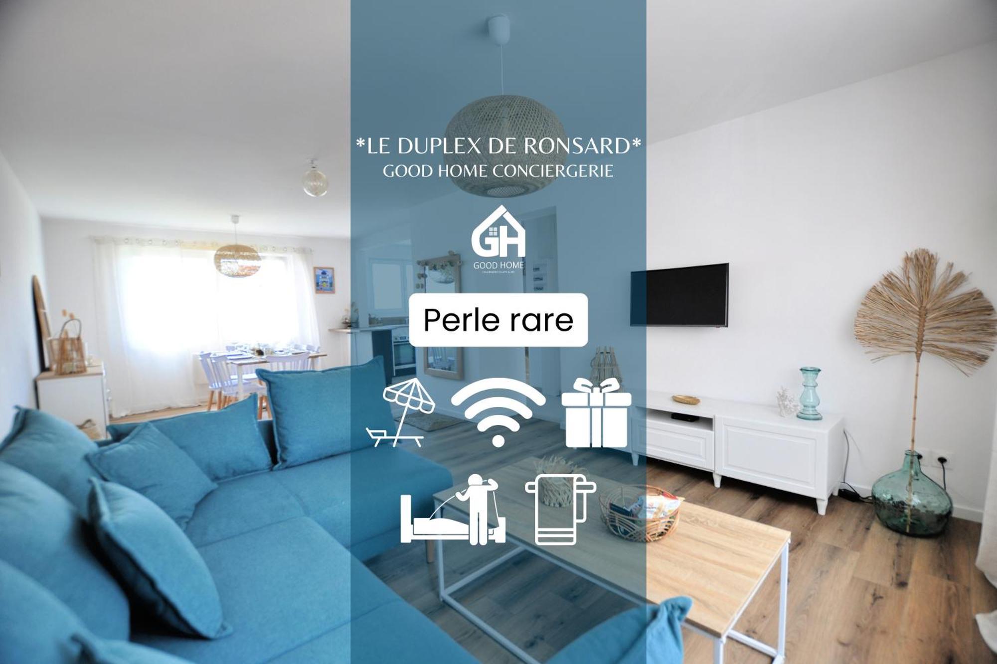 *Le Duplex De Ronsard*Plage Et Centre-Ville Dunkirk Luaran gambar