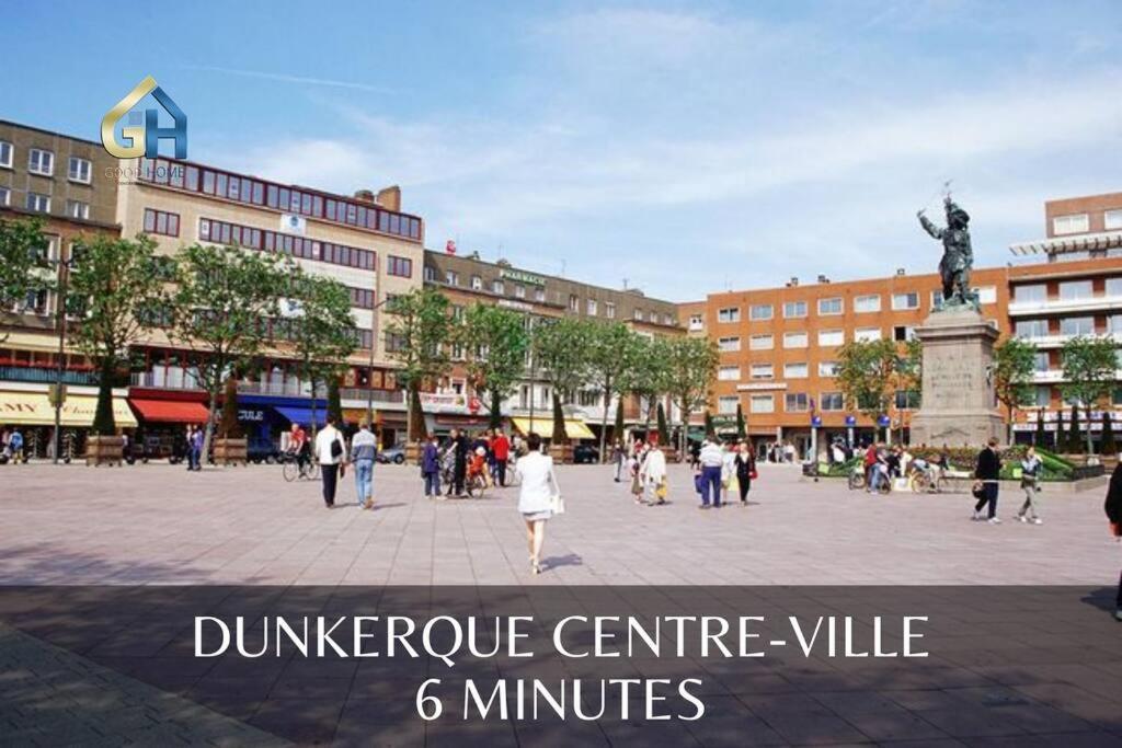 *Le Duplex De Ronsard*Plage Et Centre-Ville Dunkirk Luaran gambar