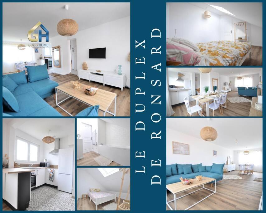 *Le Duplex De Ronsard*Plage Et Centre-Ville Dunkirk Luaran gambar