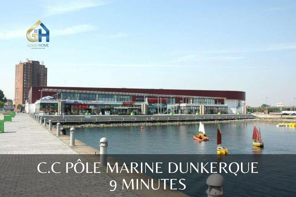 *Le Duplex De Ronsard*Plage Et Centre-Ville Dunkirk Luaran gambar